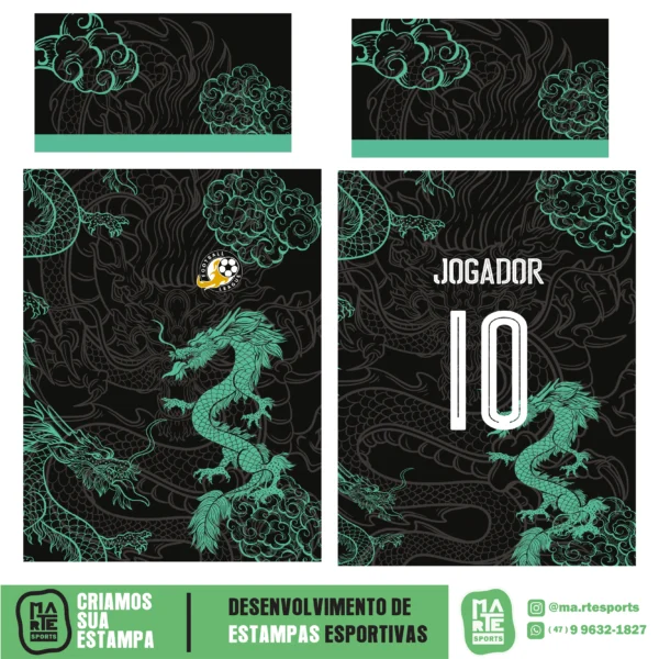 Estampa Dragão