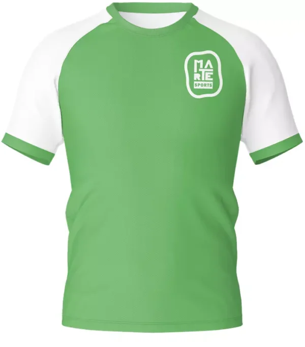 Mockup Frente Camisa gola redonda raglan