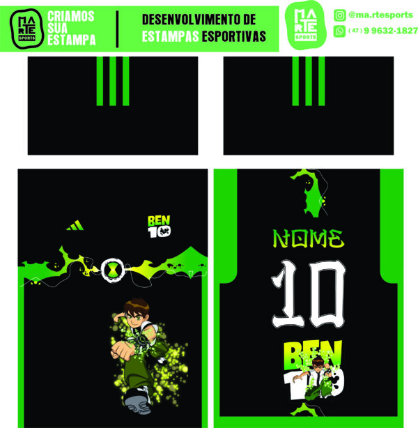 Ben 10 degradê