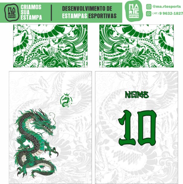 Dragão chinês Verde