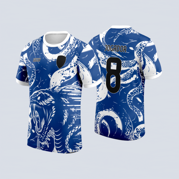 Cobra Azul e Branco