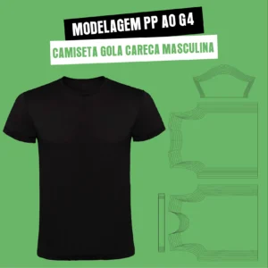 Camiseta MG Curta Gola Careca Masculina