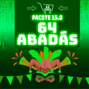 PAC 15.0 ABADÁ CARNAVAL - 64 ESTAMPAS