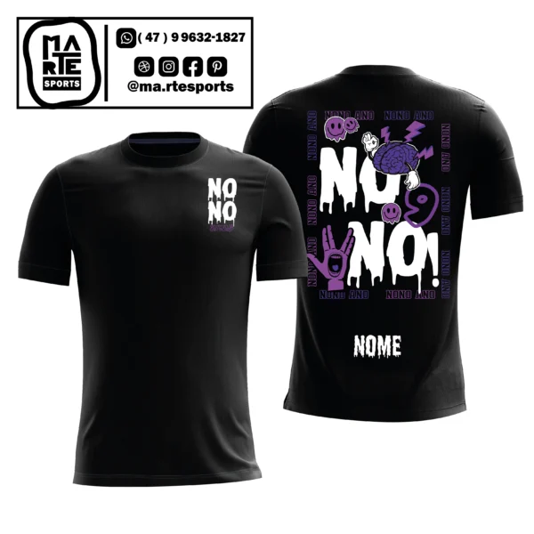 Arte Estampa Camisa Nono Ano Corroido Cérebro