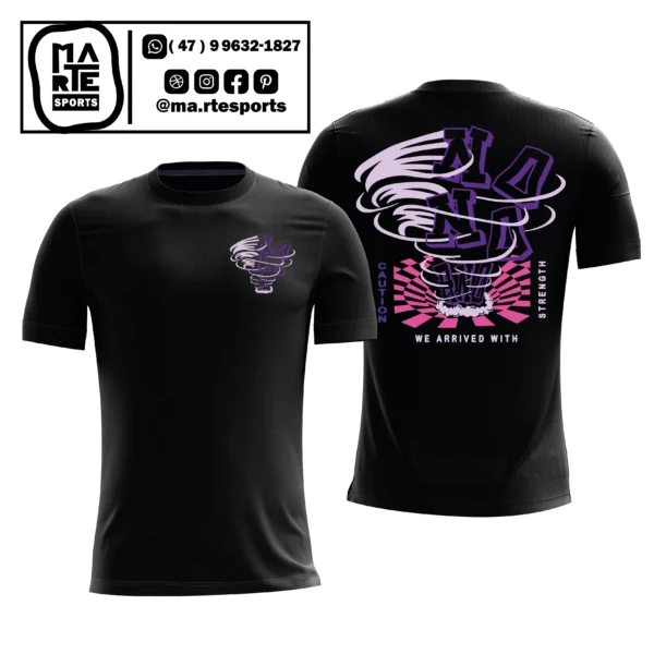 Arte Estampa Camisa Nono Ano Furação