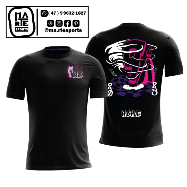 Arte Estampa Camisa Nono Ano Furacão Grego