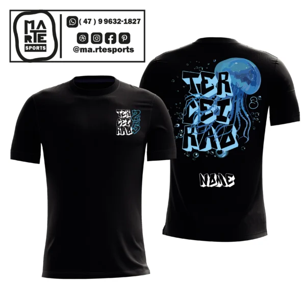 Arte Estampa Camisa Formandos Terceirão Agua Viva