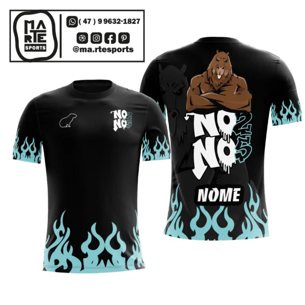 Arte Estampa Camisa Nono Ano Capivara