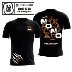 Arte Estampa Camisa Nono Ano Lobo Raposa