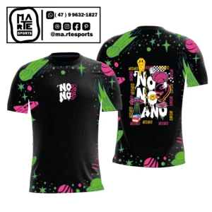 Arte Estampa Camisa Nono Ano Mundo e Livros Alien