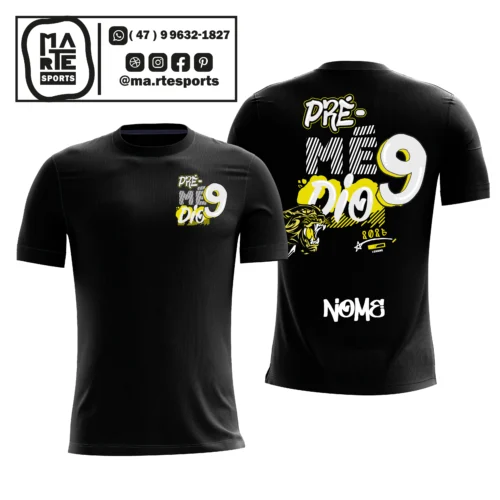 Arte Estampa Camisa Nono Ano Pre Medio Tigre Onça