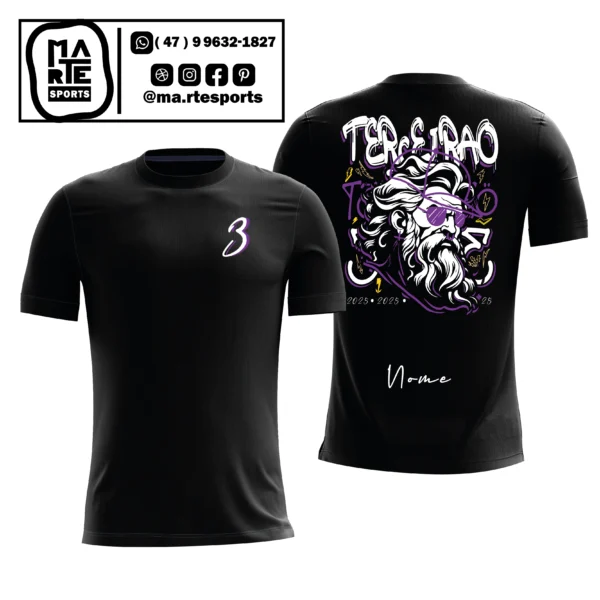 Arte Estampa Camisa Terceirão Cabeludo
