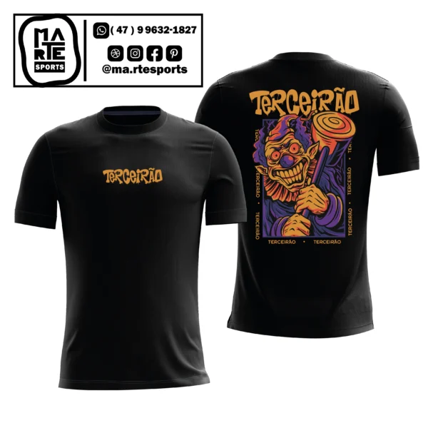 Arte Estampa Camisa Terceirão Palhaço