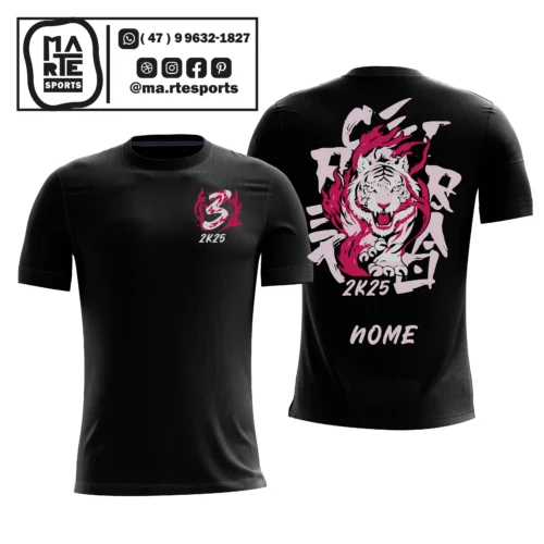 Arte Estampa Camisa Terceirão Tigre Japa