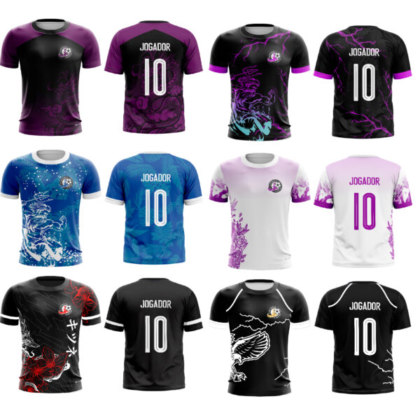 Pac 1.0 Arte Camisa Interclasse 135 Estampas - Imagem 17