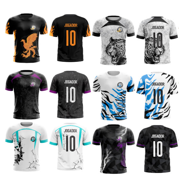 Pac 1.0 Arte Camisa Interclasse 135 Estampas - Imagem 15