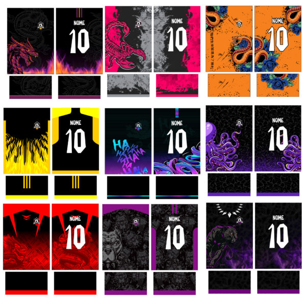 Pac 1.0 Arte Camisa Interclasse 135 Estampas - Imagem 19