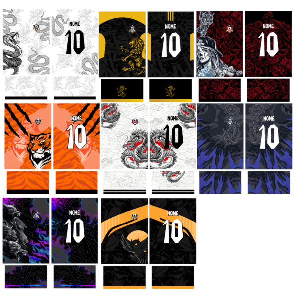 Pac 1.0 Arte Camisa Interclasse 135 Estampas - Imagem 22