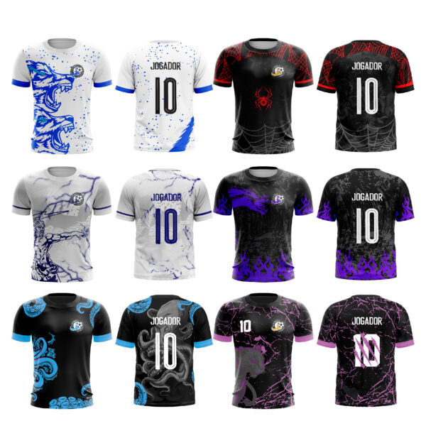 Pac 1.0 Arte Camisa Interclasse 135 Estampas - Imagem 3
