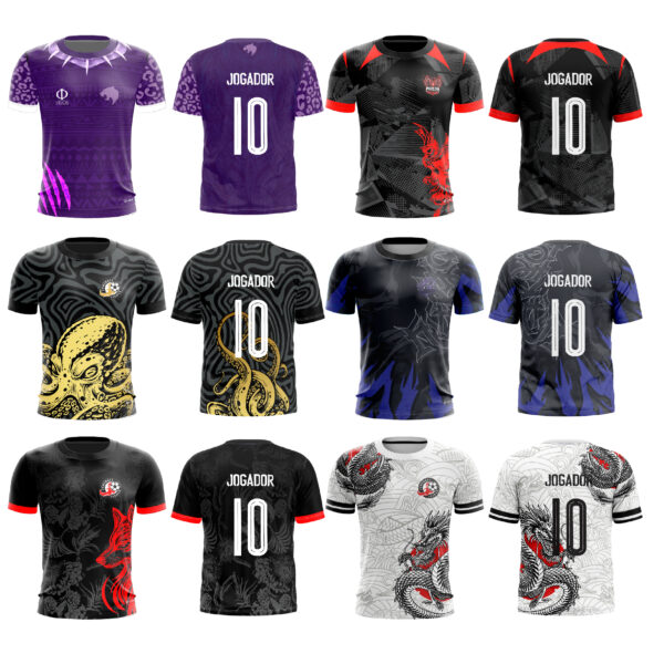 Pac 1.0 Arte Camisa Interclasse 135 Estampas - Imagem 4