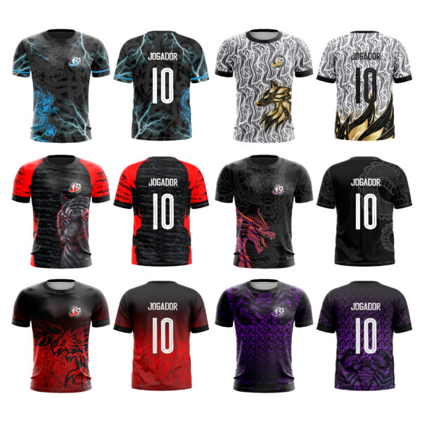 Pac 1.0 Arte Camisa Interclasse 135 Estampas - Imagem 5