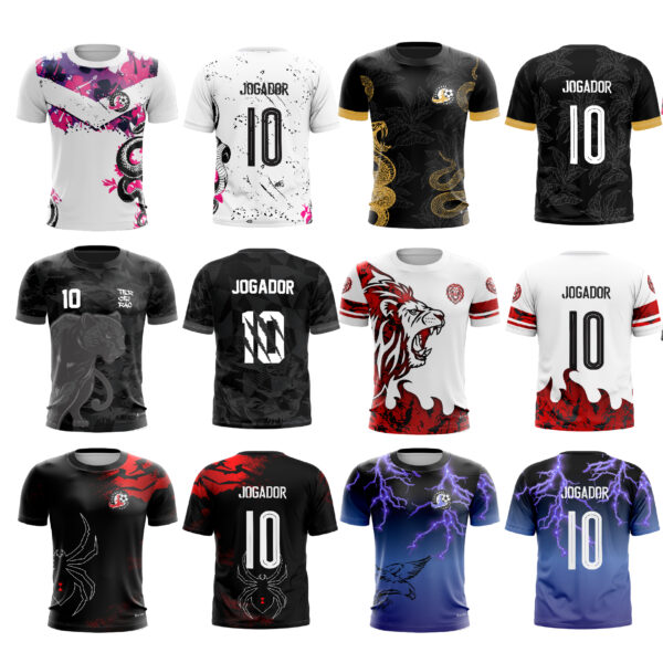 Pac 1.0 Arte Camisa Interclasse 135 Estampas - Imagem 6