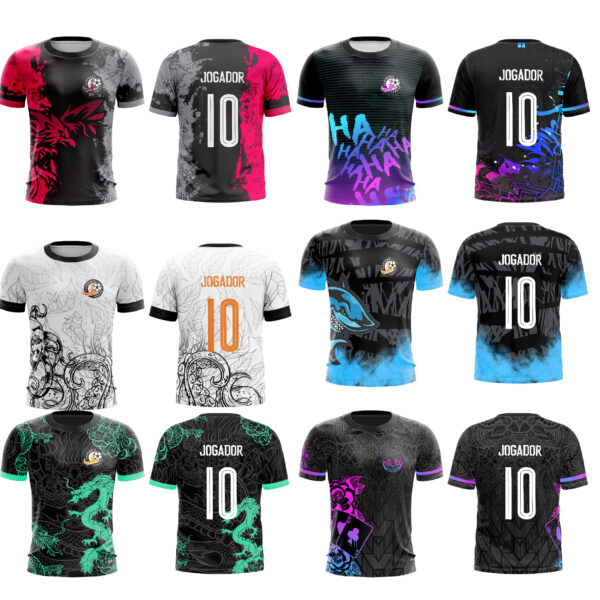 Pac 1.0 Arte Camisa Interclasse 135 Estampas - Imagem 7