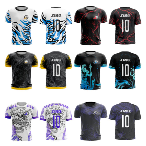Pac 1.0 Arte Camisa Interclasse 135 Estampas - Imagem 8