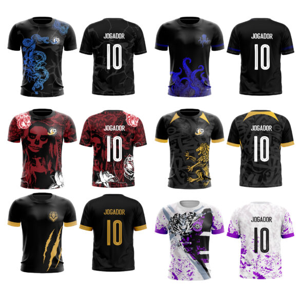 Pac 1.0 Arte Camisa Interclasse 135 Estampas - Imagem 9