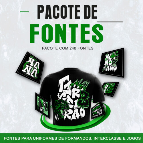 Pacote de Fontes